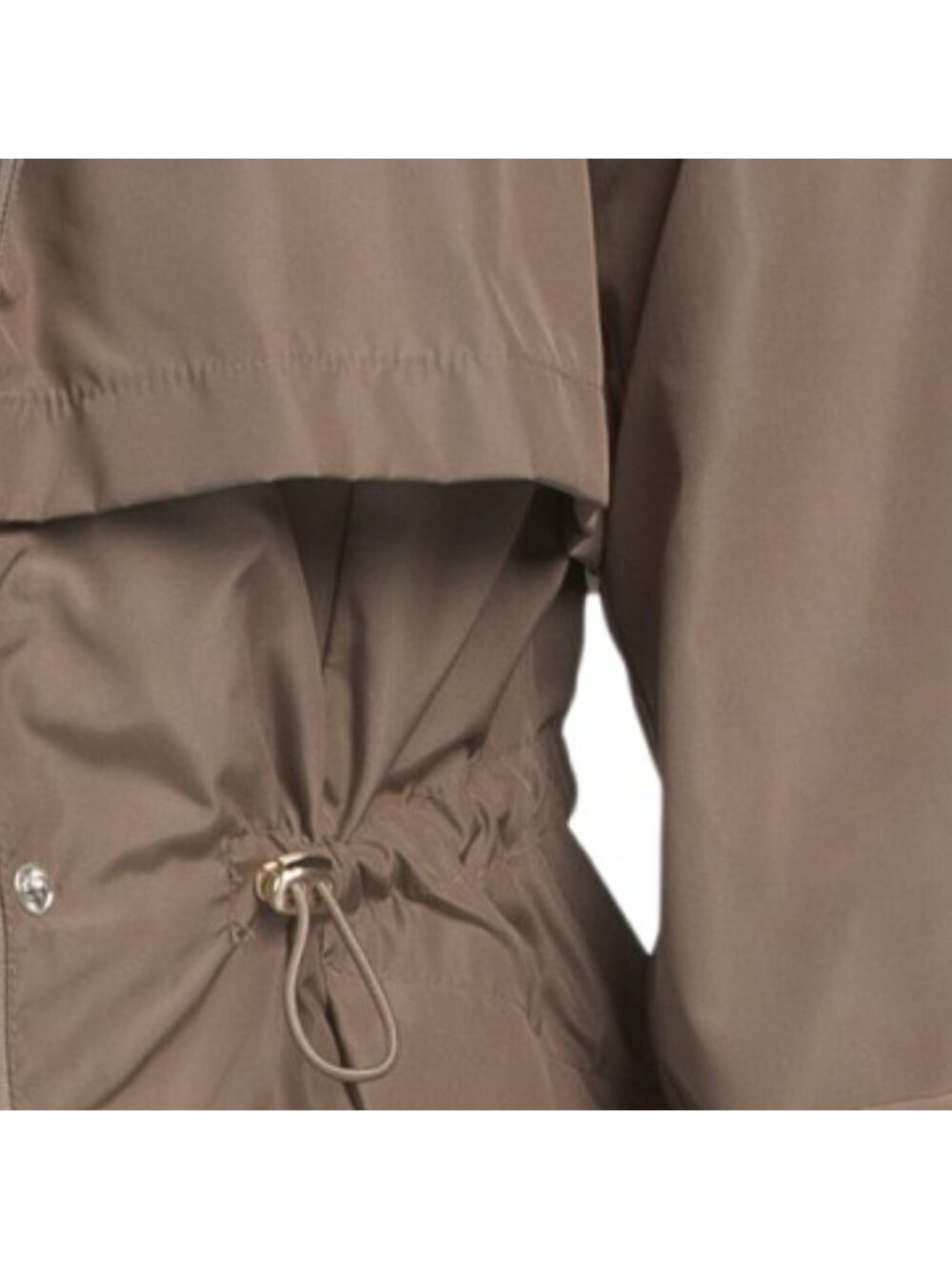 COLE HAAN Set In Hood Rain Coat - Picture 3 of 3